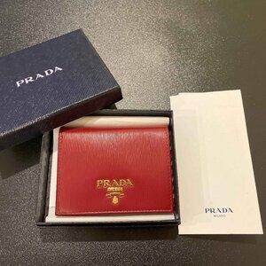 Prada VITELLO MOVE Leather Wallet